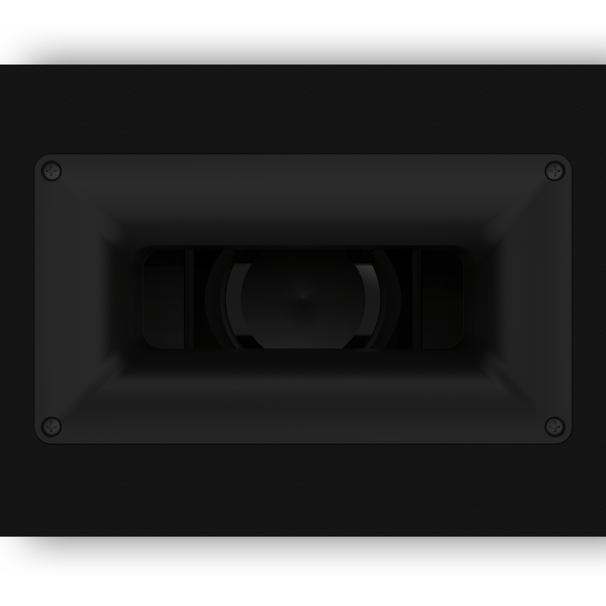 Reference Premiere II Rear Tractrix Port Closeup Mobile